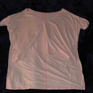 Super fun baby pink Lululemon shift shirt!